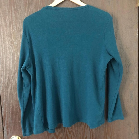 Floral Embroidered Cotton Cardigan - Picture 5 of 5